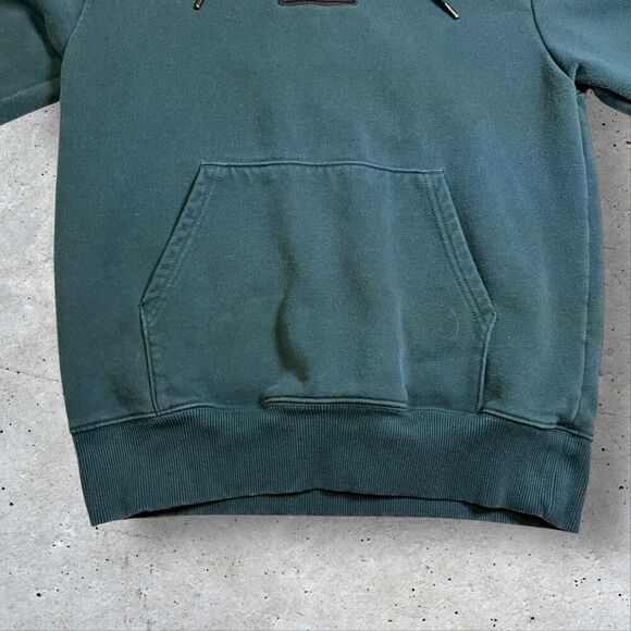 THE NORTH FACE Heavyweight Box Pullover Hoodie/A7QC2 Size Small Green Men A7QC2 - Picture 3 of 9